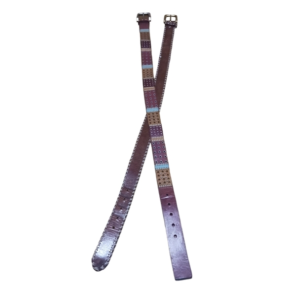 Two Genuine Leather Wonen's Belts - Picture 14 of 14